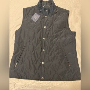 Paul & Shark Men's Quilted Navy Vest